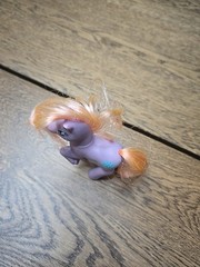 My Little Pony G2 MLP Petal Blossom Purple Pony Pink Hair Vintage 1997 Figure