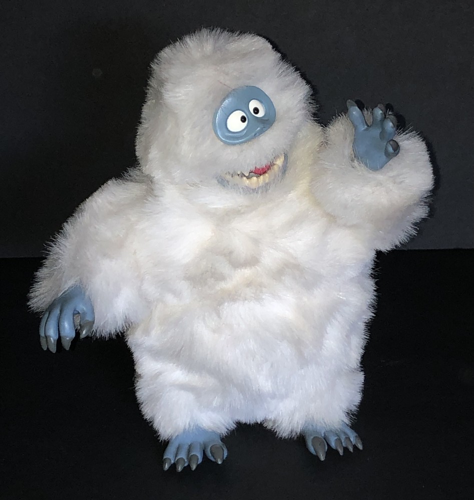BUMBLE ABOMINABLE SNOW MONSTER Playing Mantis 8″ Figure Rudolph 2000 vintage