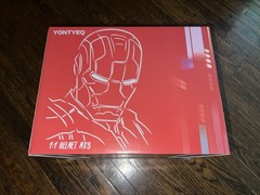 YONTYEQ Iron Man MK5 Helmet 1:1 Voice-controlled Wearable Prop Black/Gold