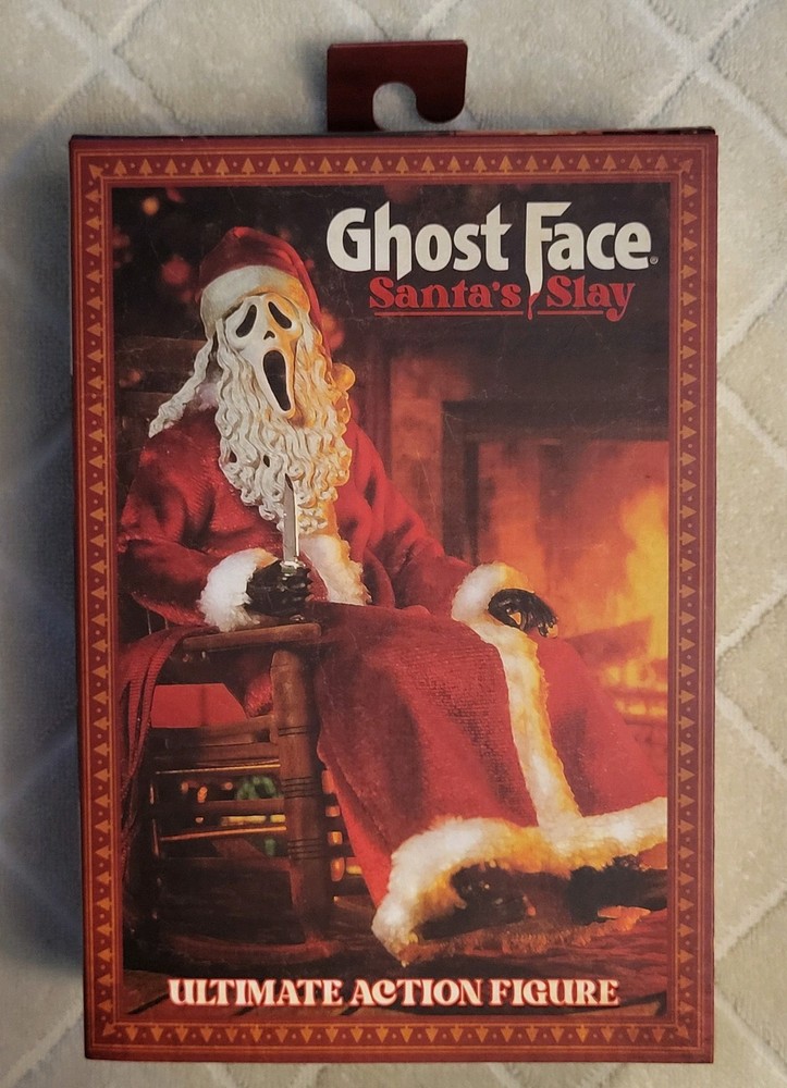 2026 NECA GHOST FACE GHOSTFACE SANTA’S SLAY ULTIMATE ACTION FIGURE – IN HAND