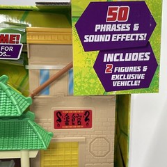2014 HALF SHELL HEROES SUPER SEWER HQ w MIKEY & SPLINTER Ninja Turtles BRAND NEW