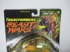 1998 Hasbro Transformers Transmetals 2 Beast Wars Heroic Maximal Deluxe Cheetor