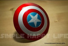 1/6 Captain America Shield 2.0 Metal material buckle Hand for Hot Toys USA