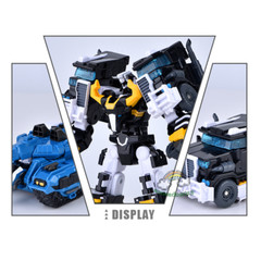 Tobot V Galaxy Detectives BIG TRAIL Transforming Truck Vehicle Robot Figure Toy