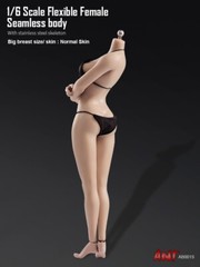 USA ANT 1/6 Super Flexible Seamless Female Normal Mid Breast Action Figure Body