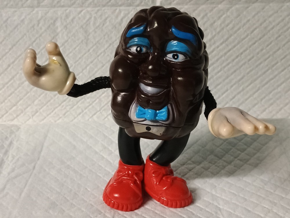 Pre-Owed: Vintage 1987 California Raisin 4 inch Figurine (Plastic)