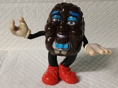 Pre-Owed: Vintage 1987 California Raisin 4 inch Figurine (Plastic)