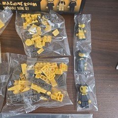 Basic Fun Bendy and The Ink Machine Room Buildable Scene Set Action Figure