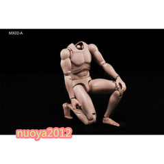 1:6 MX02-A Europe Skin Male Action Figure Body 12inch Flexible PVC Soldier Dolls