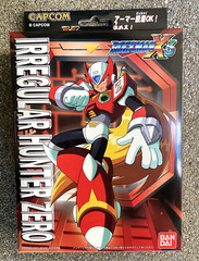 2003 Rockman X3 Megaman Irregular Hunter Zero Red Action Figure Kit New Unopened
