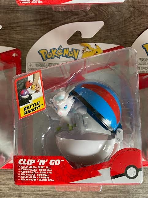 PICK & CHOOSE – Pokemon Clip ‘N ‘Go Battle Figures – Battle Ready!- Jazware