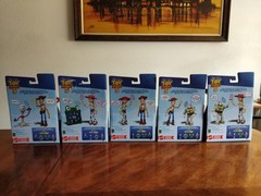 Toy Story 5 PlayScale Interactables Complete Set Woody Buzz Jessie Forky Lilypad