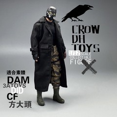 1/12 Male Long Overcoat Windbreaker Coat Clothes Fit 6” Soldier Figure Body Toy