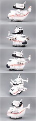 FOR AN-225 Transport Aircraft Cute Version 3D Printed Models Gift