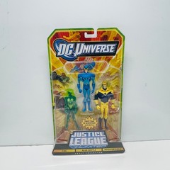 Blue Beetle Fire Translucent Booster Gold Justice League Unlimited 3 pk NIP Rare
