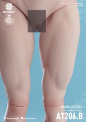 Worldbox AT206B 1/6 Female Pale Skin Muscle Super Flexible Joint Body 12”Figure