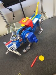 LOADED! NOS Original 1981 1985 Voltron Blue Lion TOEI B D Golion Action Figure