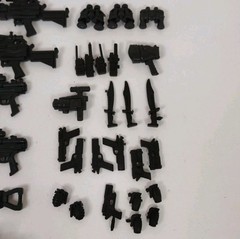 Miscellaneous Action Figure Weapons Accessories Lot Guns Knives Star Wars