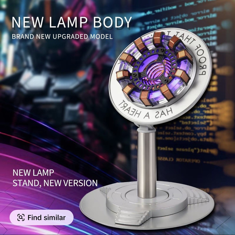 2025 new modelsReactor Light, Desktop decorations, Superhero Figures