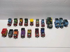 Vintage Thomas the Tank Engine Diecast & Plastic & Wood Lot Of 18