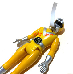 Popy World Hero 20 Sun Vulcan yellow Panther vintage figure Sentai Power Rangers
