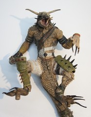 McFarlane’s Dragon Series 3 Fire Clan Dragon & Komodo Clan Action Figures Lot