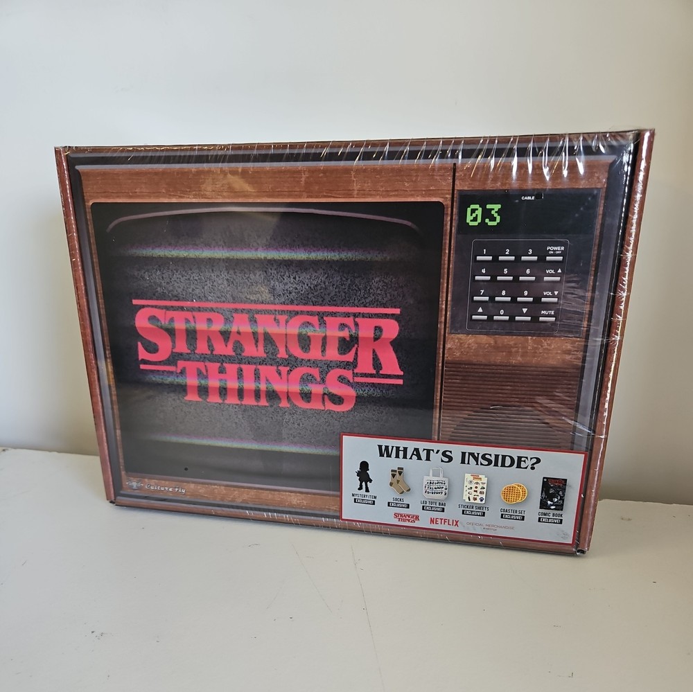Stranger Things Gift Box Culture Fly Netflix TV Television NEW SEALED