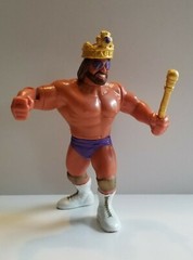 MACHO KING CROWN & SCEPTRE WWF SERIES 2 HASBRO REPRODUCTION REPLICA WWE REPRO
