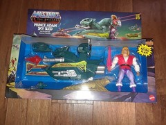 Masters Of The Universe Origins Prince Adam Sky Sled 2019 Sealed New.