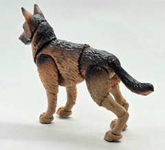“JAEGER” K9 German Shepherd Dog Marauder TF 1:18 Scale 4″ GI Joe “Type” Canine