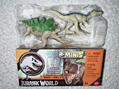 JURASSIC WORLD MINIS SERIES 3 COMPLETE SET OF 20 **NEW LOOSE**