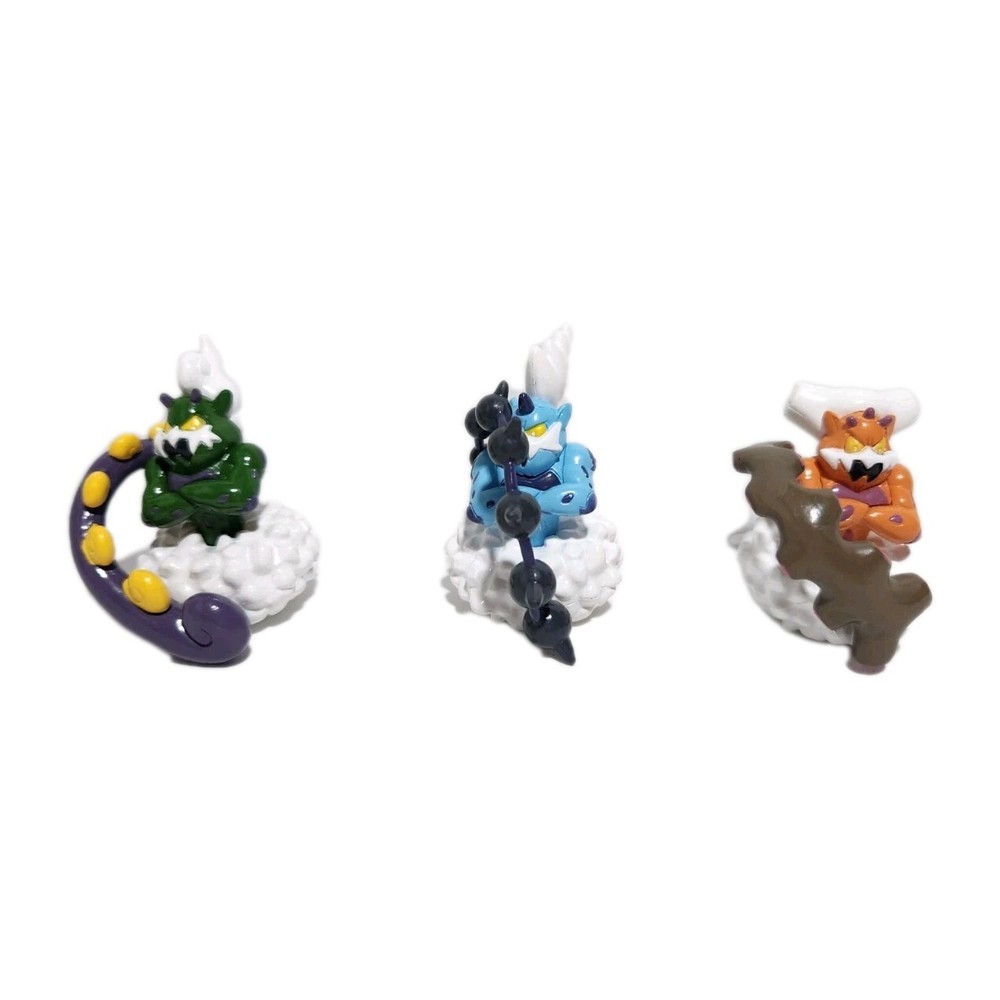 Tomy Thundurus, Landorus & Tornadus Officially Licensed Pokemon Toy Lot – New