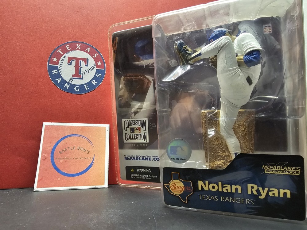 Nolan Ryan Texas Rangers MLB 2004 McFarlane Cooperstown Collection Series 1…