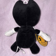 Phat Mojo Bendy And the Ink Machine Plush NEW WITH TAGS 9″ Black and White 2017