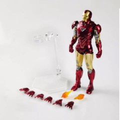HiPlay ZD Toys Anniversary Series: Iron Man Illuminated Edition Action Figure