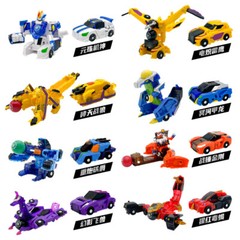 Mecard Ball Magnetic Transform Boys Toy Car Robot Mecanimal Figure Battle Game