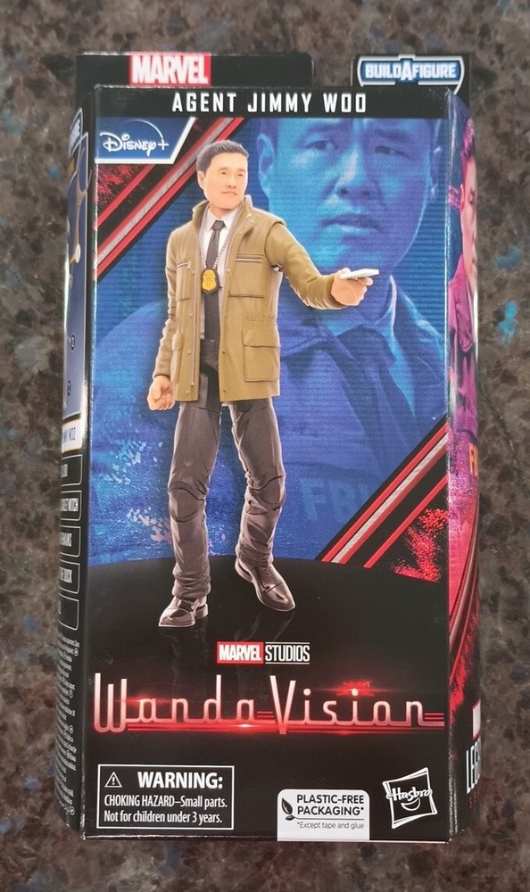 2022 Marvel Legends Disney+ What If? Agent Jimmy Woo Khonshu BAF Wanda Vision