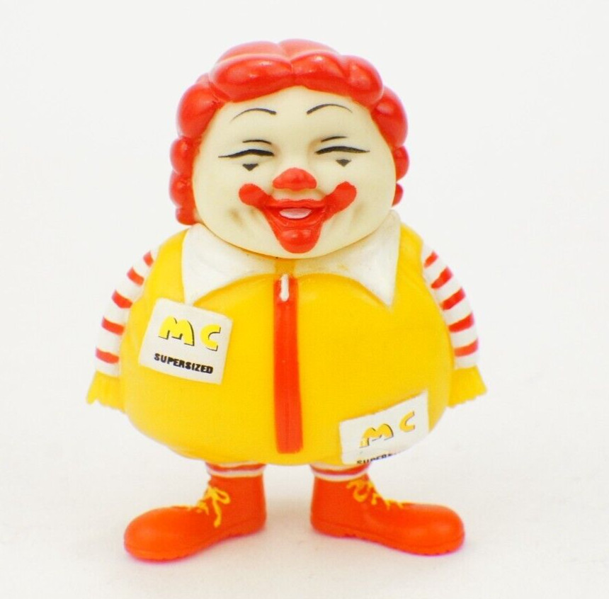 Ron English Popaganda Toy Tokyo Mc Supersized Me Toys 3″ OG Art Figure