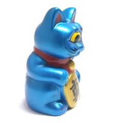 Real Head Sofubi Chaosman & Fortune Cat Baby Vinyl Figures – Rare Collectible
