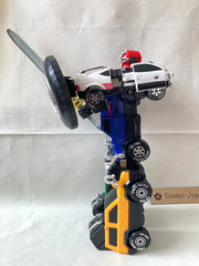 BANDAI Power Rangers Carranger DX RV ROBO TURBO Megazord M in Japan Complete set