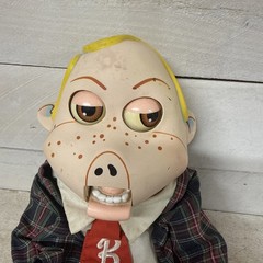 Pee Wees Playhouse Billy Baloney Ventriloquist Dumny Pee Wee Herman Puppet Toy
