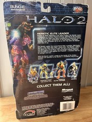 JOY RIDE STUDIOS HALO 2 SERIES 8 HERECTIC ELITE LEADER 2006 GENUINE NIB. RARE