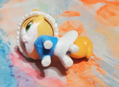 Disney Whisker Haven Tales Figure ~ TILLIE Orange Kitten Cat ~ Tutu Tailor