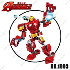 Superhero Bricks Avengers Thor Iron Man Thanos Building Blocks Action Figure Toy