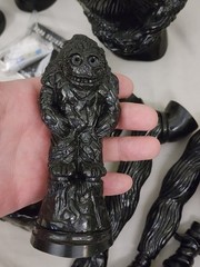 Wonder Goblin Papa Squatch Set Black Softvinyl DIY Kit Assembly Required 13.5″