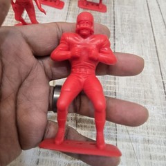 1969 Marx Pro Bowl Live Action Football Players 4″ Plastic Figures Lot Of 20 HTF