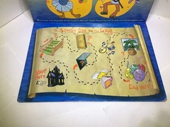 Hanna Barbara 6 BIG Puzzle Pages Scooby Doo Mystery Puzzle Party Book TV Movie