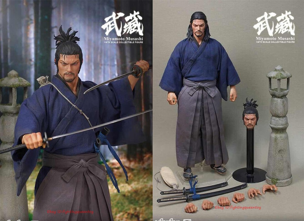 Eleven X Kai Studio Miyamoto Musashi Japanese Ronin Samurai 1/6 Figure INSTOCK