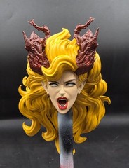 Hot Toys Custom Magik Darkchild Angry Head 1/6 Scale Painted