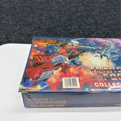 Vintage Transformers Collectors Case G1 Optimus Prime Skywarp Mini Vehicles Lot